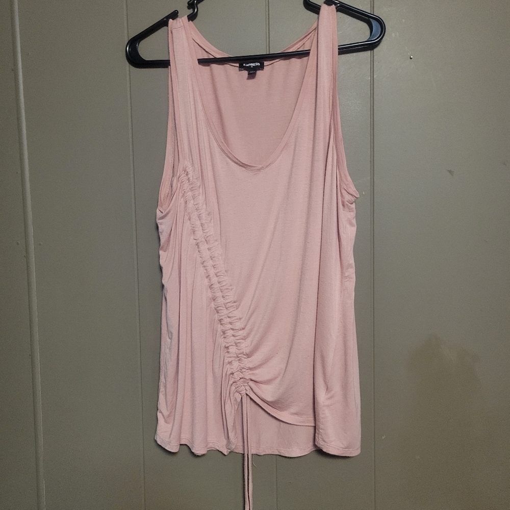 Express XL Ruching Tank